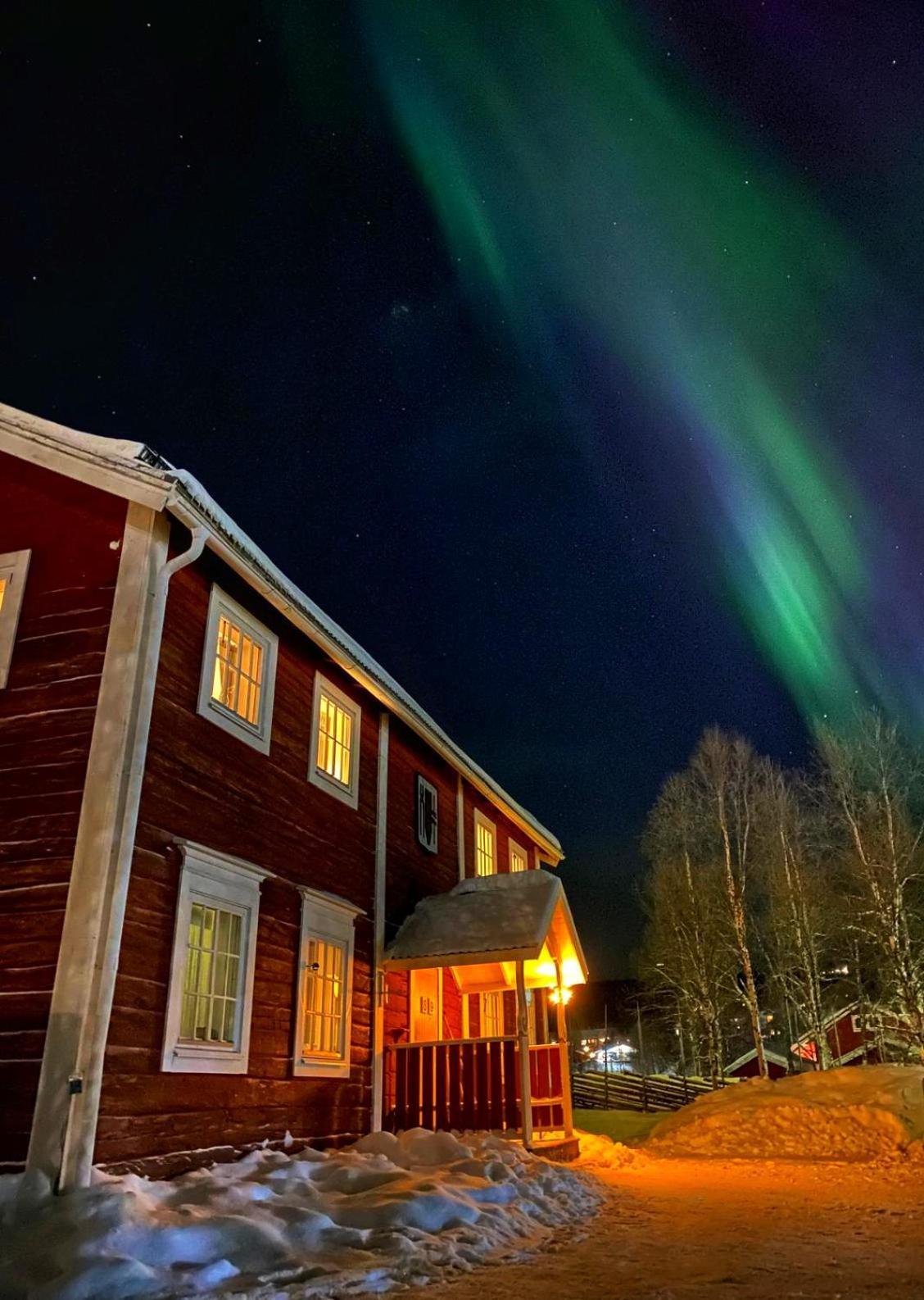 Апартаменты Lullens Stugby - Laegenhetshuset 6-9 Bruksvallarna Экстерьер фото